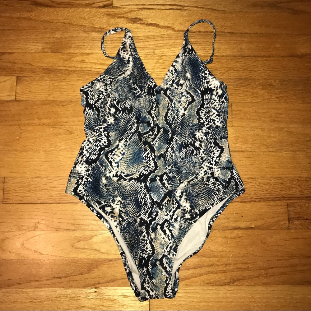 Size M Snake Skin Bathing Suit